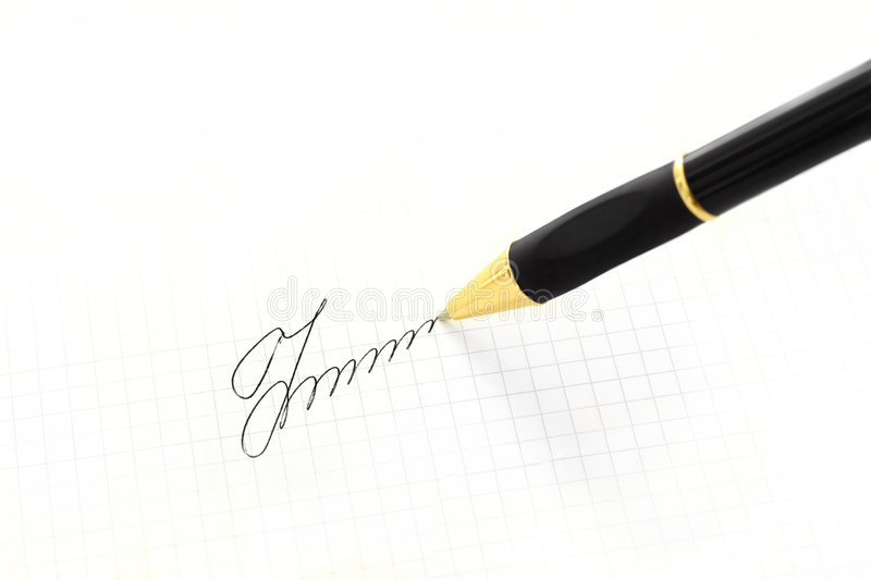 Signature Writing Style