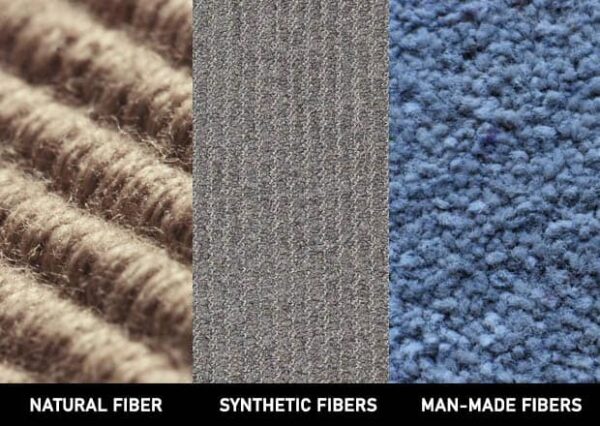 Compare Synthetic and Natural carpet Fiber