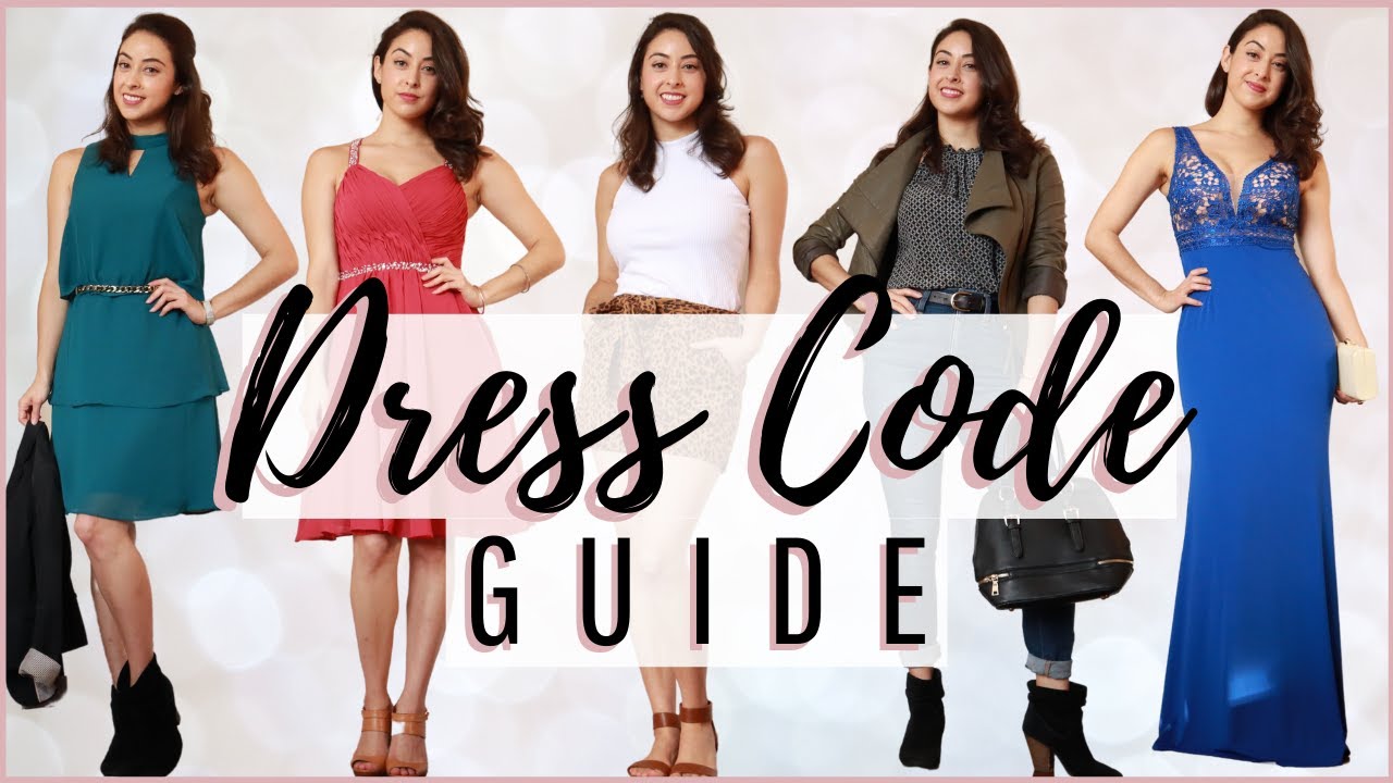 dress guide for ladies