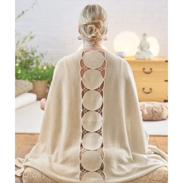 What is the purpose of a meditation shawl?