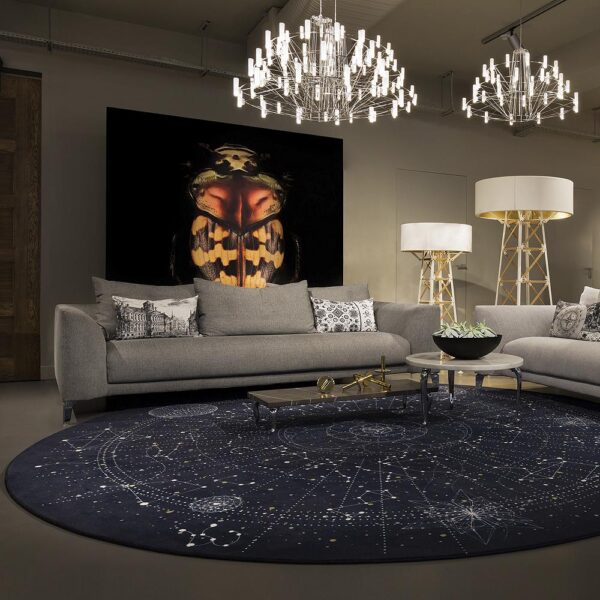Ideas For Chandelier Lighting in Living Room.