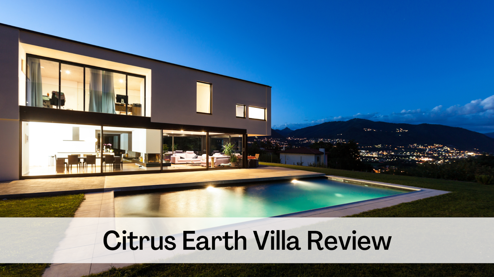 Citrus Earth Villa