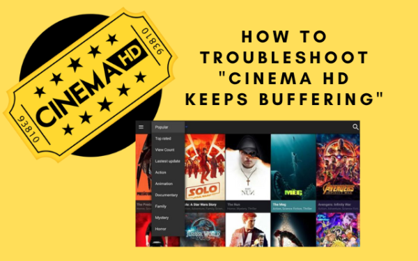 How to Troubleshoot “Cinema HD Keeps Buffering”