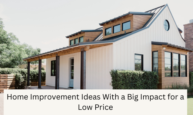 Low-Cost Home Improvements